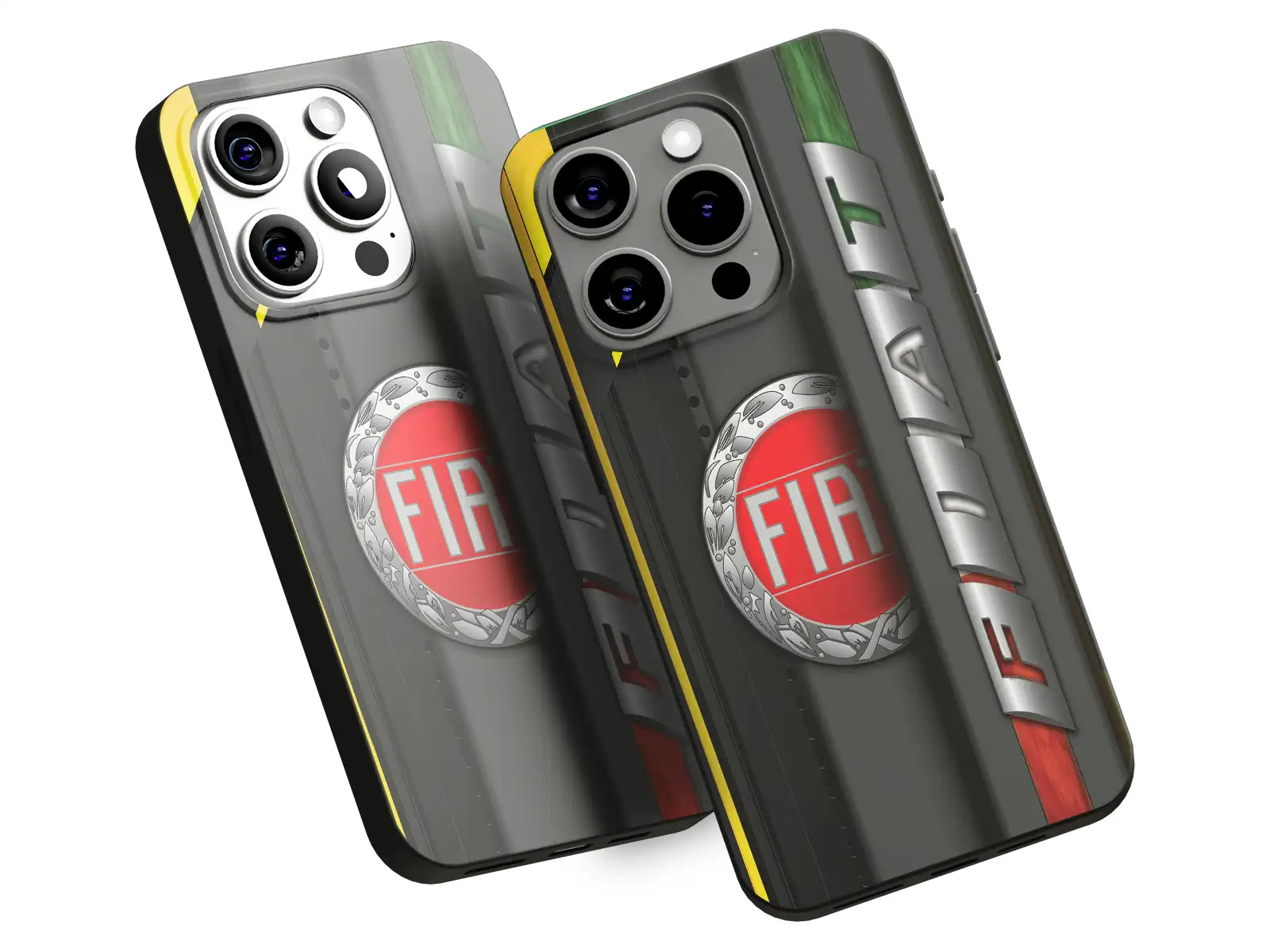 Fiat Cover Telefono Stile Robusto Attuale